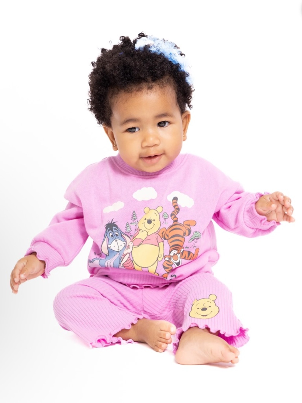 Baby Pink Winnie the Pooh 2-Piece Outfit (52)